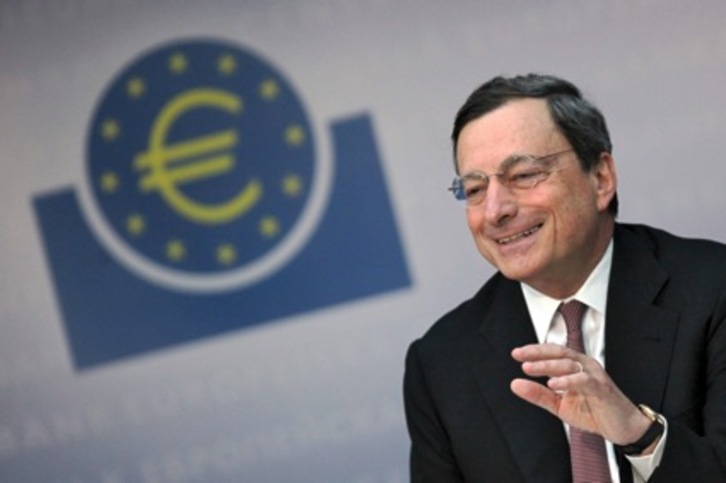 El presidente del BCE, Mario Draghi, en una imagen de archivo. (Fredrik VON ERICHSEN/AFP) 