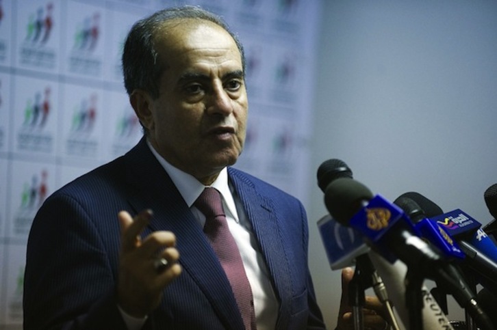 El ex primer ministro libio, Mahmoud Jibril. (Gianluigi GUERCIA/AFP PHOTO)