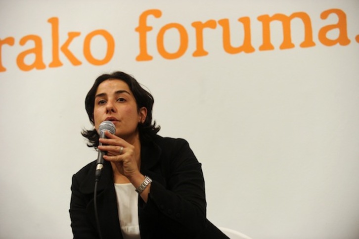 La senadora francesa Frédérique Espagnac, en una foto de archivo. (NAIZ.INFO)