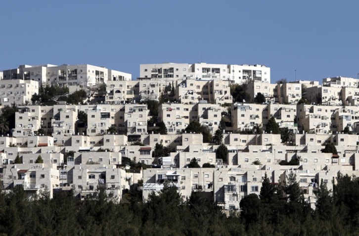 Imagen de la colonia judía de Ramat Shlomo, en Jerusalén Este. (Ahmad GHARABLI/AFP) 