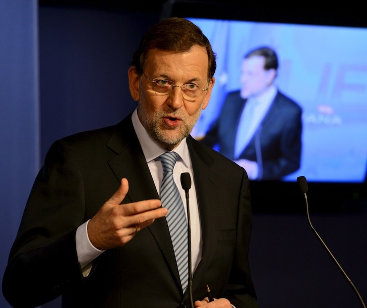 Rajoy, en una imagen de archivo tomada el pasado mes de octubre en Bruselas. (Thierry CHARLIER/AFP)