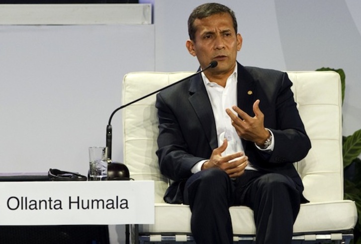 El presidente peruano, Ollanta Humala. (Raul ARBOLEDA/AFP PHOTO)