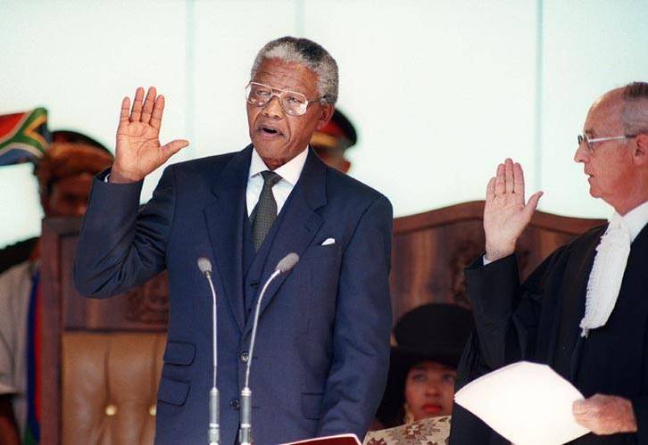Nelson Mandela. (AFP PHOTO)