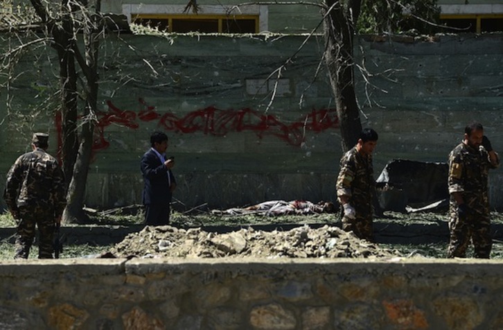 Tres personas han muerto este martes en un atentado de los talibanes. (Mohamed HOSSAINI/AFP PHOTO) 
