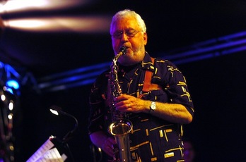 Lee Konitz, en una actuación en 2007 en el Festival de Jazz de Getxo. (Marisol RAMIREZ/ARGAZKI PRESS)