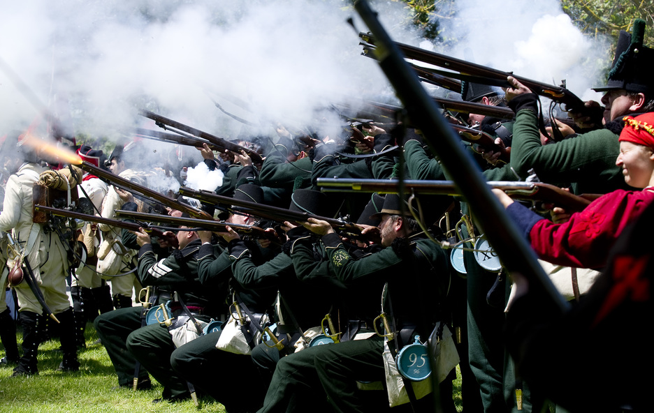 La batalla supuso la rendición de las tropas napoleónicas. (Raul BOGAJO/ARGAZKI PRESS)