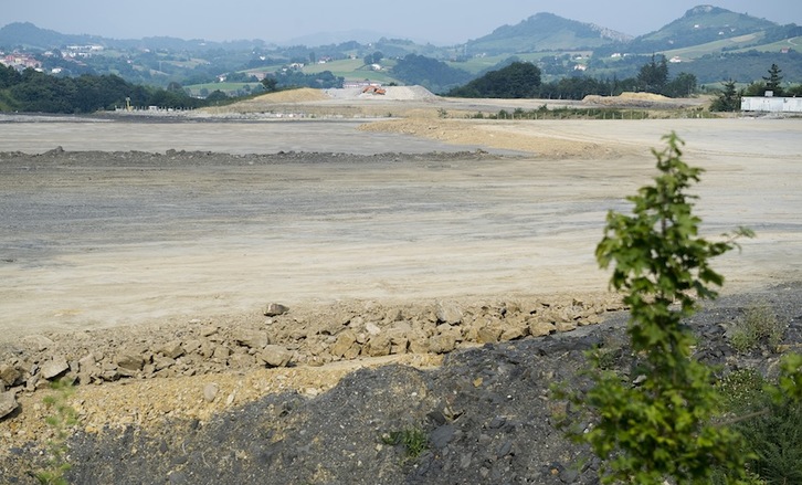 Bildu supendió las obras de Zubieta porque el proyecto no respeta las condiciones medioambientales. (Juan Carlos RUIZ/ARGAZKI PRESS)