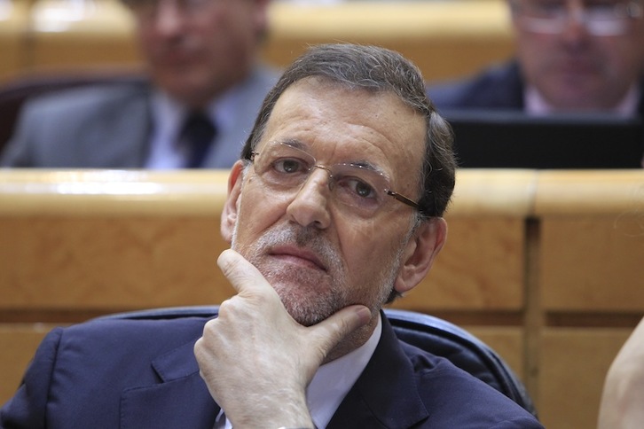 Rajoy, ante el Pleno del Congreso. (NAIZ.INFO)