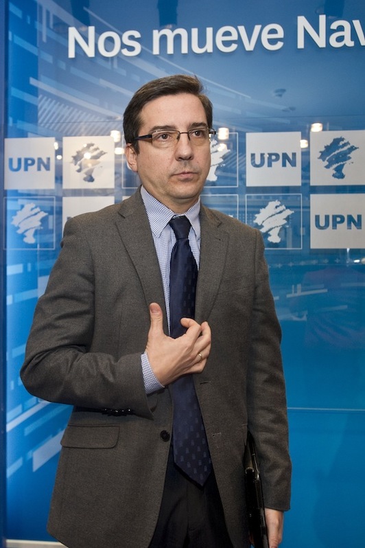 El diputado de UPN en el Congreso español, Carlos Salvador. (Iñigo URIZ/ARGAZKI PRESS)