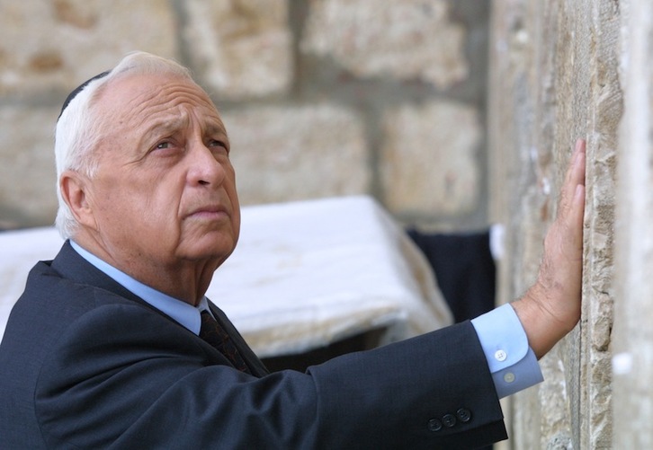 Ariel Sharon, en una imagen de 2001. (Thomas COEX/AFP)