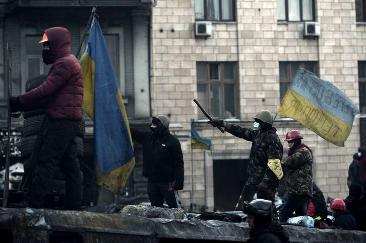 Las protestas continúan en Kiev. (WAR / AFP)