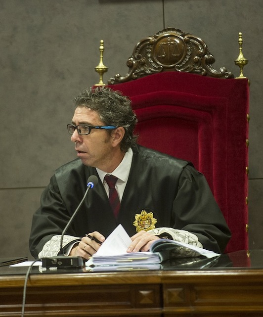 El juez Marcos Bermúdez. (Monika DEL VALLE/ARGAZKI PRESS)