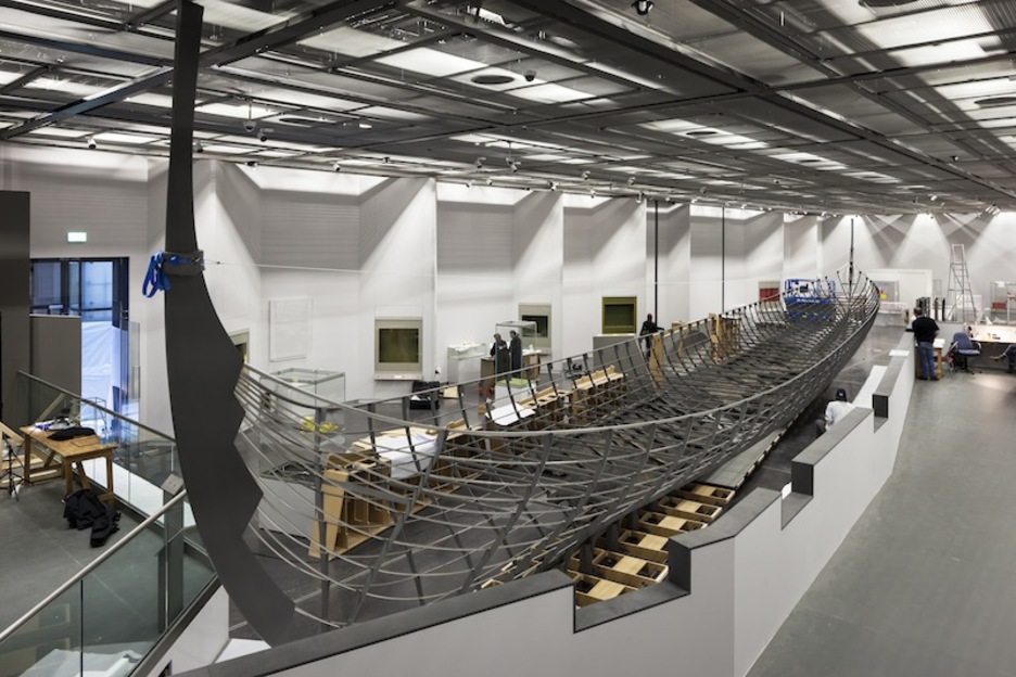 La instalación de Roskilde 6 en el Museo Británico. (Paul Raftery)
