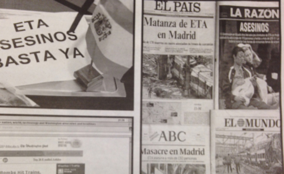 Las <strong>ediciones de tarde</strong> de los medios españoles apuntan de manera directa a ETA.