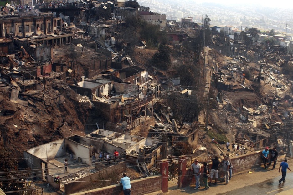 Más de 2.000 viviendas han quedado destrozadas. (Felipe GAMBOA/AFP)