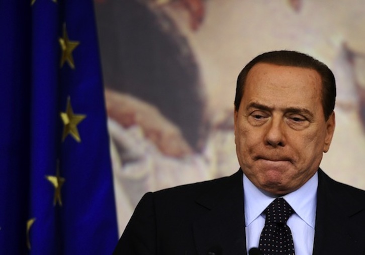 El ex primer ministro italiano, Silvo Berlusconi, en una imagen de archivo. (Filippo MONTEFORTE/AFP PHOTO)