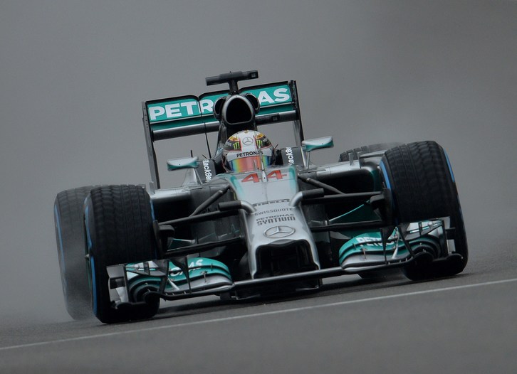 Hamilton ha sido el más rápido. (AFP)