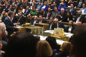 Un debate en la Cámara de los Comunes durante la sesión del pasado 20 de abril.