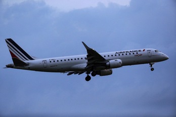 Un avión de Air France-KLM despegando del aeropuerto de París-Charles de Gaulle este 5 de mayo.