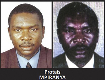 Mpiranya fue acusado de genocidio, complicidad en genocidio, crímenes de lesa humanidad y crímenes de guerra.