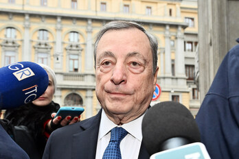 El expresidente del Banco Central Europeo Mario Draghi